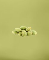 Erdnusskerne im Teigmantel mit Wasabi-Ravioli-Grün 1Kg