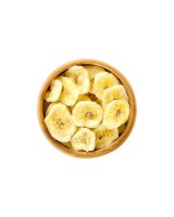 Bananenchips geröstet, gesüßt